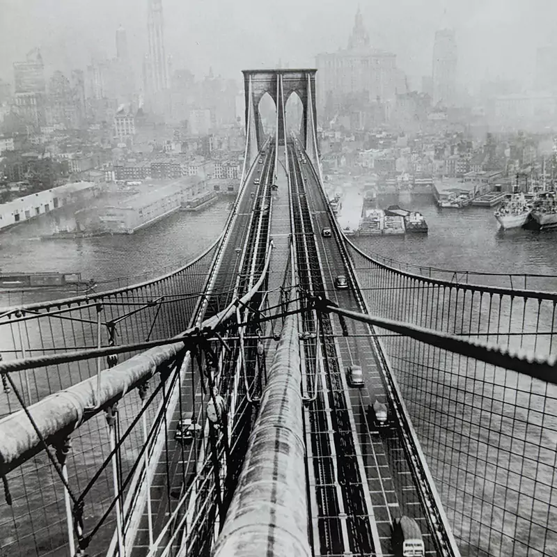 Brooklyn Bridge in 1946