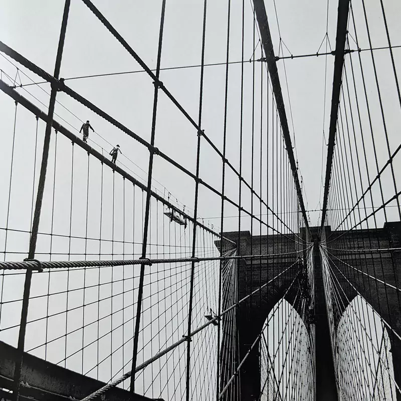 Brooklyn Bridge in 1946
