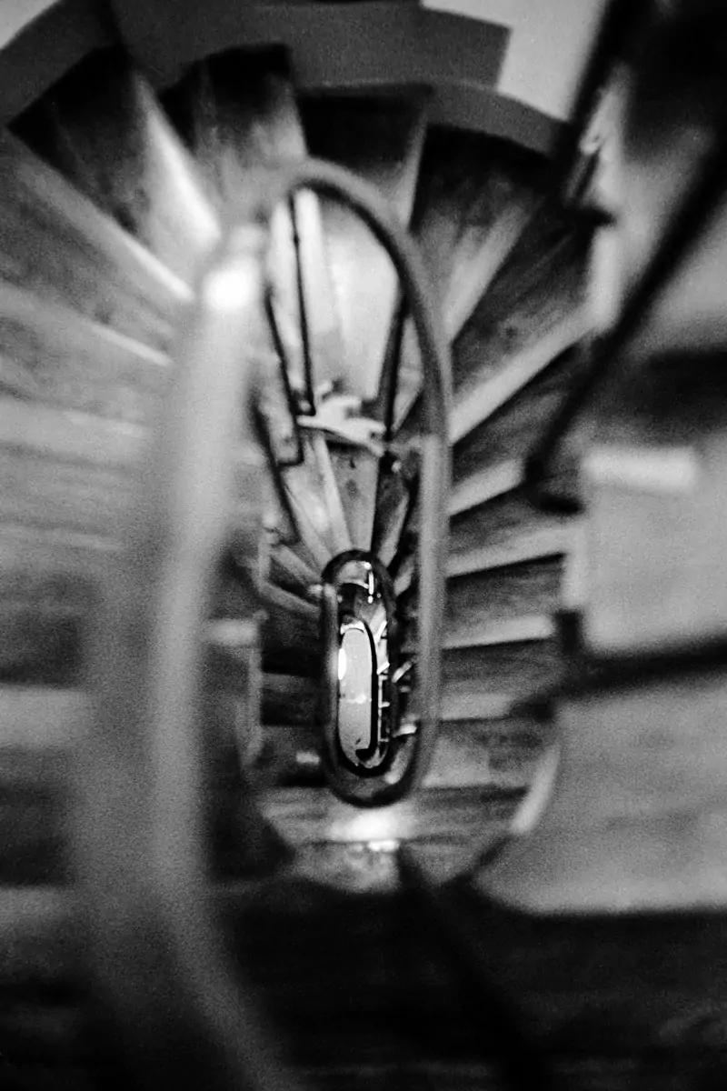 Appartement stairs in Paris